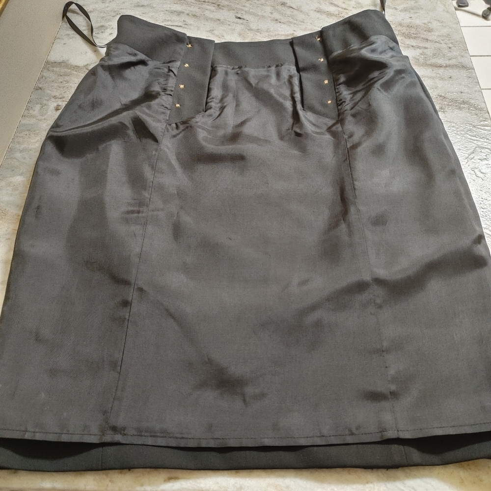RALPH LAUREN Skirt Black 6 - Picture 6 of 14